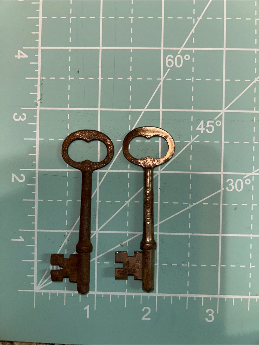 Vintage Metal Skeleton Keys Wall Decor
